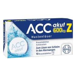 ACC® akut 600mg Z Hustenlöser 10 Brausetbl.