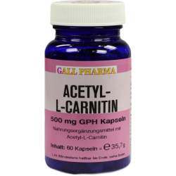 ACETYL-L-CARNITIN 500 mg Kapseln