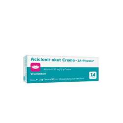 Aciclovir akut Creme - 1 A Pharma® 2g