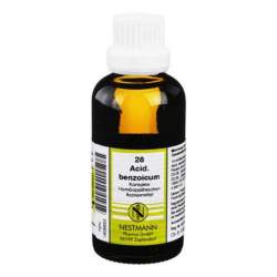 Acidum benzoic. Komplex Nr. 28 Dil. 50ml