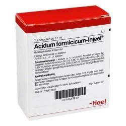 Acidum formicicum-Injeel 10 Amp. Inj.-Lsg.