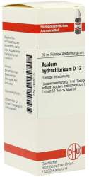 Acidum hydrochloricum D12 DHU Dil. 20 ml