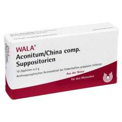 Aconitum/China comp. Wala 10 Suppositorien