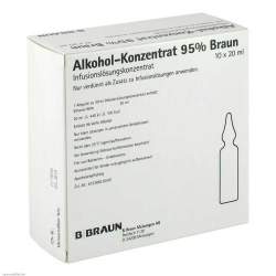 Alkohol-Konzentrat 95% Amp. 10 Amp.