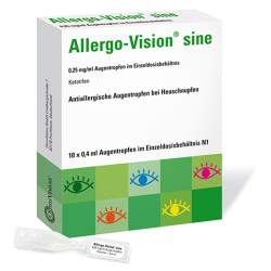 Allergo-Vision® sine 0,25mg/ml AT 10x0,4ml