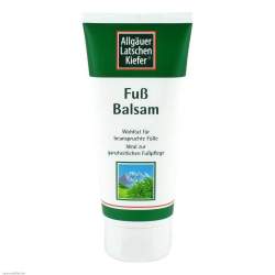 ALLGÄUER LATSCHENK. Fuß Balsam