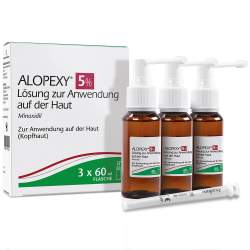 Alopexy 5% Lösung 3x 60 ml