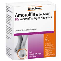Amorolfin-ratiopharm® 5% Nagellack 3ml