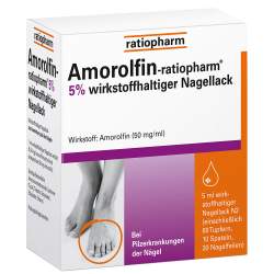 Amorolfin-ratiopharm® 5% Nagellack 5ml