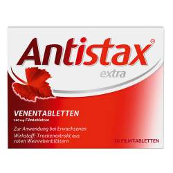 Antistax® extra Venentabletten, 360 mg 30 Filmtabletten