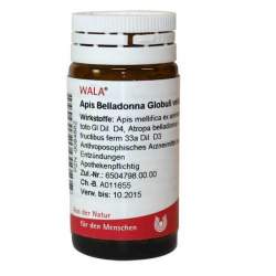 Apis Belladonna Wala Globuli velati 20g