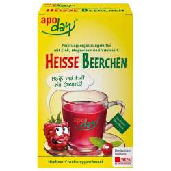 APODAY heiße Beerchen+Vit.C+Zink+Magnesium Pulver