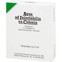 Aqua ad Iniectabilia ex Colonia Amp. 5x5ml