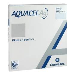 AQUACEL Ag 15x15 cm Kompressen