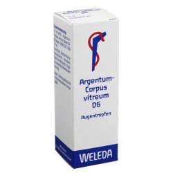 Argentum corpus vitreum D6 Weleda Augentr. 10ml