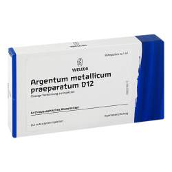 Argentum metallicum praep. D12 Weleda 8 Amp.