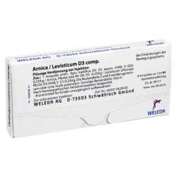 Arnica/Levisticum D3 comp. Weleda 8 x1ml Amp.