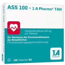ASS 100 - 1 A Pharma® TAH 100 Tbl.
