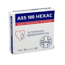 ASS 100mg HEXAL® 50 Tbl.