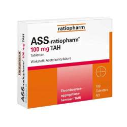 Ass ratiopharm 100mg Tah