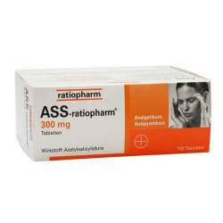 ASS-ratiopharm® 300mg 100 Tbl.