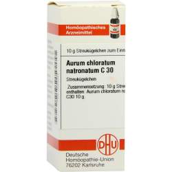 Aurum chloratum natronatum C30 DHU Glob. 10g