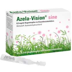 Azela-Vision® sine 0,5 mg/ml Augentropfen im Einzeldosisbehältnis 10x0,3ml