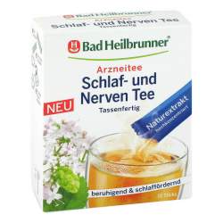 Bad Heilbrunner Schlaf- und Nerven Tassenfertig 10x1.0 g