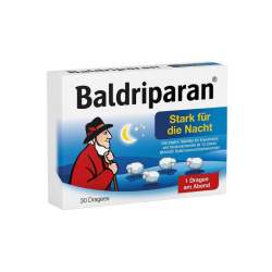 Baldriparan Stark für die Nacht 30 überzogene Tabletten