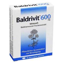 Baldrivit® 600 mg 20 überz. Tbl.