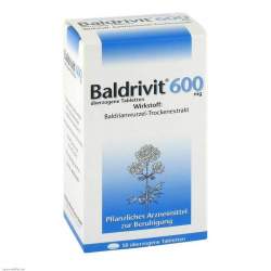 Baldrivit® 600 mg 50 überz. Tbl.