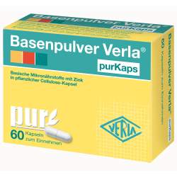 Basenpulver Verla® purKaps 60 Kaps.