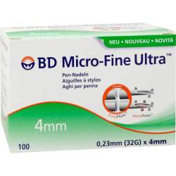 BD MICRO-FINE ULTRA Pen-Nadeln 0,23x4 mm CPC