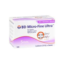 BD MICRO-FINE ULTRA Pen-Nadeln 0,25x5 mm 31 G