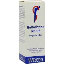 Belladonna planta tota Rh D6 Weleda Augentropf. 10ml