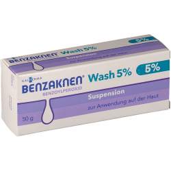 Benzaknen® Wash 5 % Suspension zur Anwendung auf der Haut 50 g