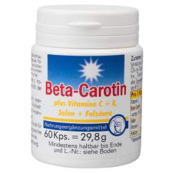 BETA CAROTIN KAPSELN+Vitamin C+E