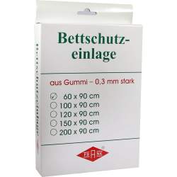 BETTEINLAGE Gummiplatte 0,3 mm 60x90 cm weiß