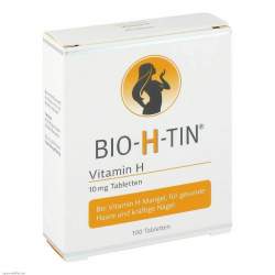 BIO-H-TIN® Vitamin H 10mg 100 Tbl.