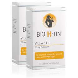BIO-H-TIN® Vitamin H 2,5mg 2x84 Tbl. 2x12 Wo.p.