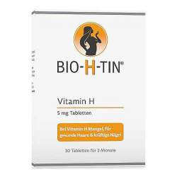 BIO-H-TIN® Vitamin H 5mg 30 Tbl. 2 Monatsp.