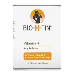 BIO-H-TIN® Vitamin H 5mg 60 Tbl. 4 Monatsp.