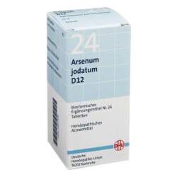 Biochemie 24 Arsenum jodatum D12 DHU 200 Tbl.