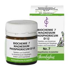 Biochemie 7 Magnesium phosphoricum Bombastus D12 80 Tbl.