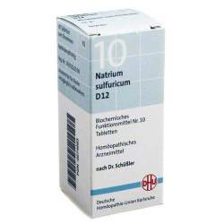 Biochemie DHU 10 Natrium sulfur. D12 80 Tbl.