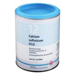 Biochemie DHU 12 Calcium sulfur. D12 1000 Tbl.