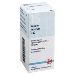 Biochemie DHU 15 Kalium jodatum D12 80 Tbl.