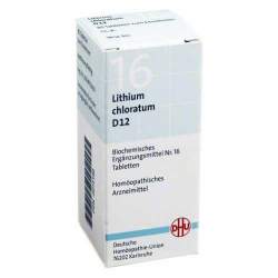 Biochemie DHU 16 Lithium chloratum D12 80 Tbl.