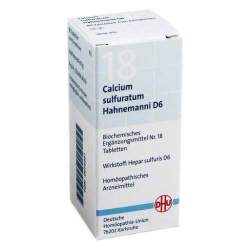 Biochemie DHU 18 Calcium sulfuratum D6 80 Tbl.