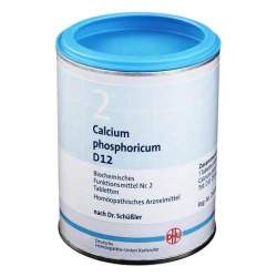 Biochemie DHU 2 Calcium phos. D12 1000 Tbl.